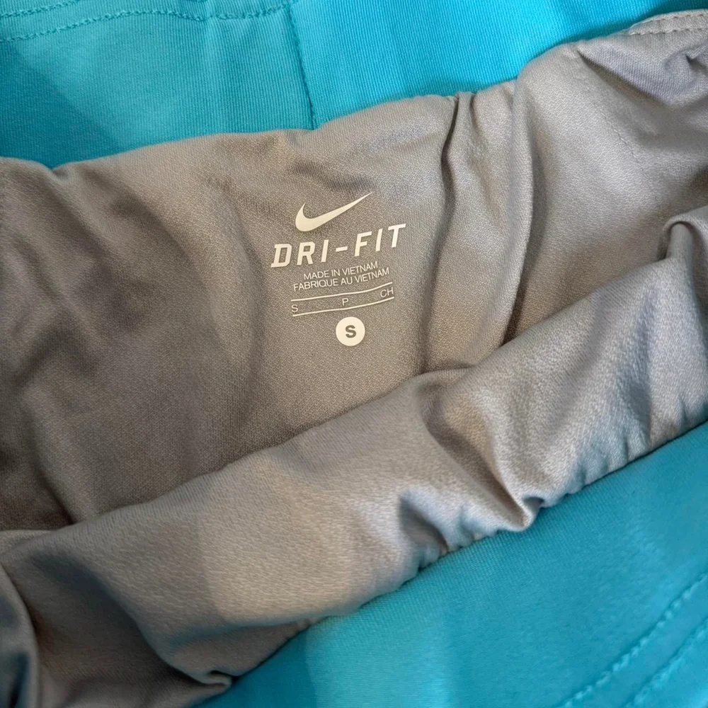 Nike Blue Lined Running Shorts - Size S